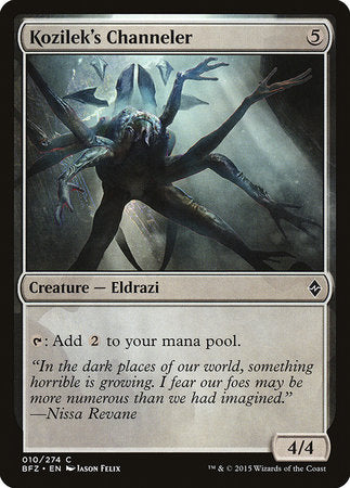 Kozilek's Channeler [Battle for Zendikar] | Exor Games Bridgewater