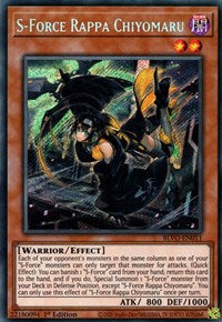 S-Force Rappa Chiyomaru [BLVO-EN011] Secret Rare | Exor Games Bridgewater