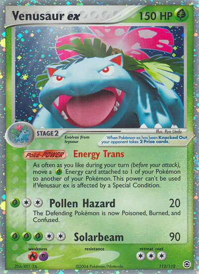Venusaur ex (112/112) [EX: FireRed & LeafGreen] | Exor Games Bridgewater