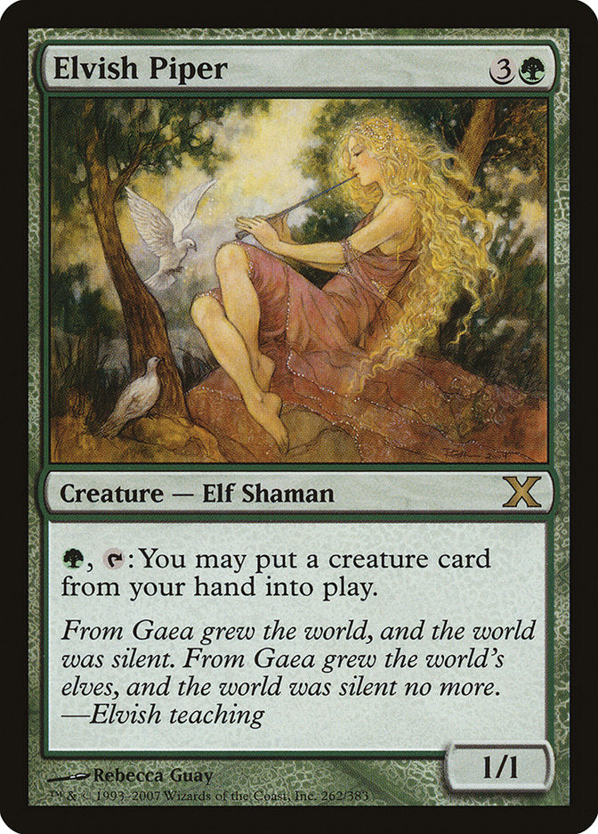 Elvish Piper [Tenth Edition] | Exor Games Bridgewater