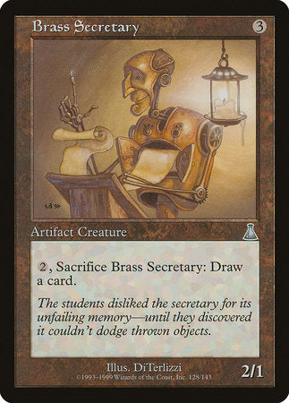 Brass Secretary [Urza's Destiny] | Exor Games Bridgewater