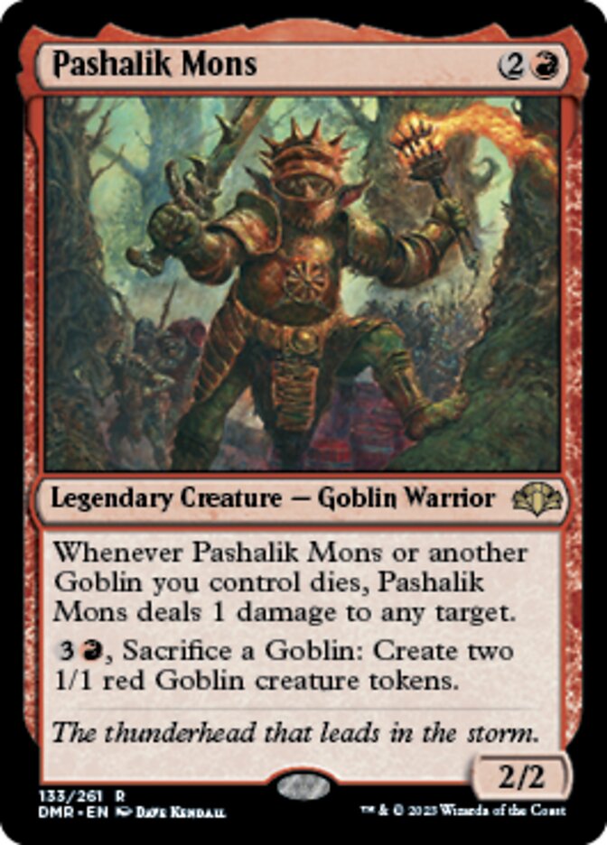 Pashalik Mons [Dominaria Remastered] | Exor Games Bridgewater