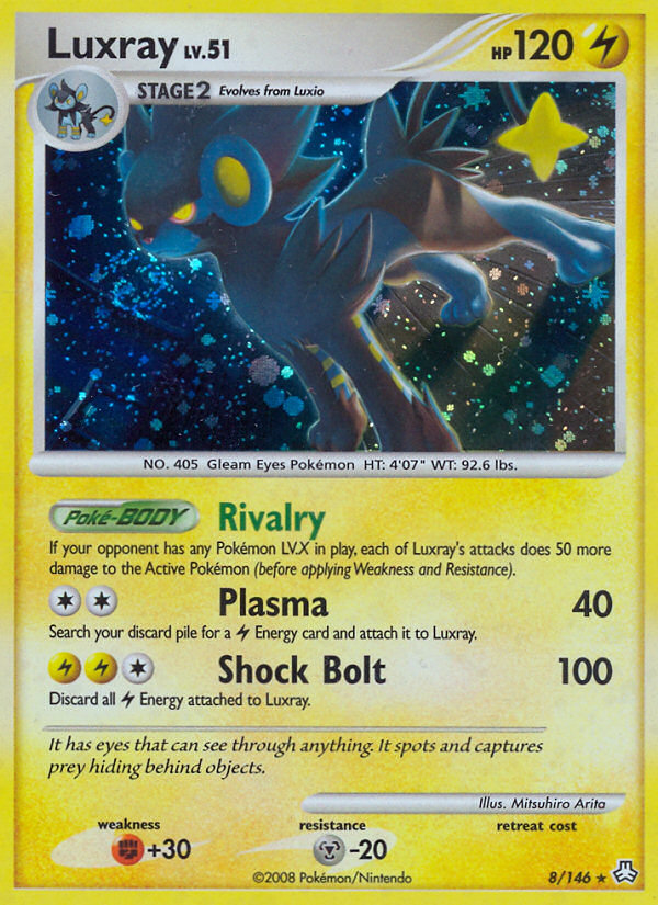 Luxray (8/146) [Diamond & Pearl: Legends Awakened] | Exor Games Bridgewater