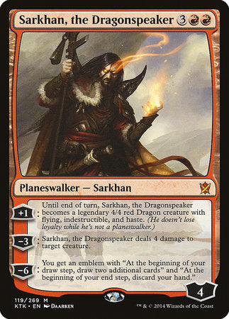 Sarkhan, the Dragonspeaker [Khans of Tarkir] | Exor Games Bridgewater
