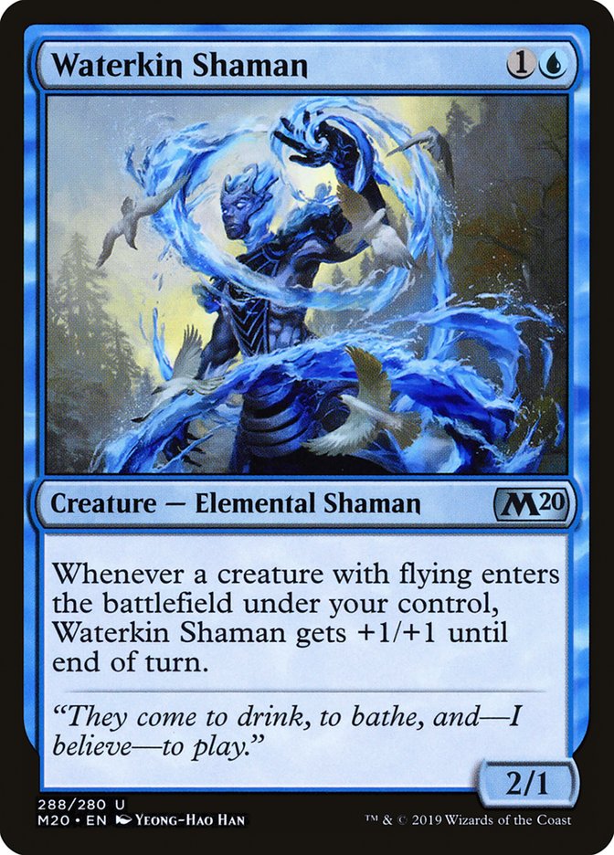 Waterkin Shaman [Core Set 2020] | Exor Games Bridgewater