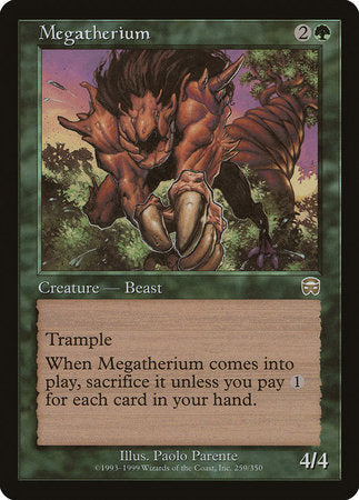 Megatherium [Mercadian Masques] | Exor Games Bridgewater