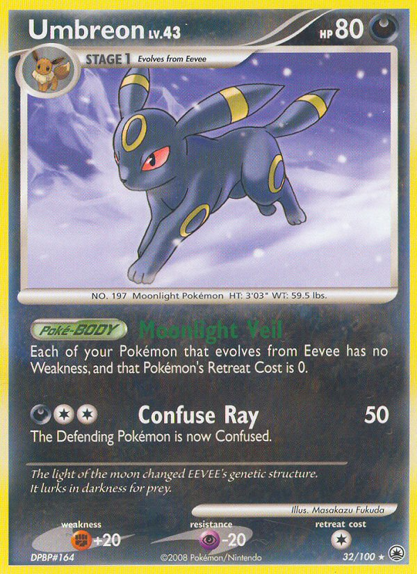 Umbreon (32/100) [Diamond & Pearl: Majestic Dawn] | Exor Games Bridgewater