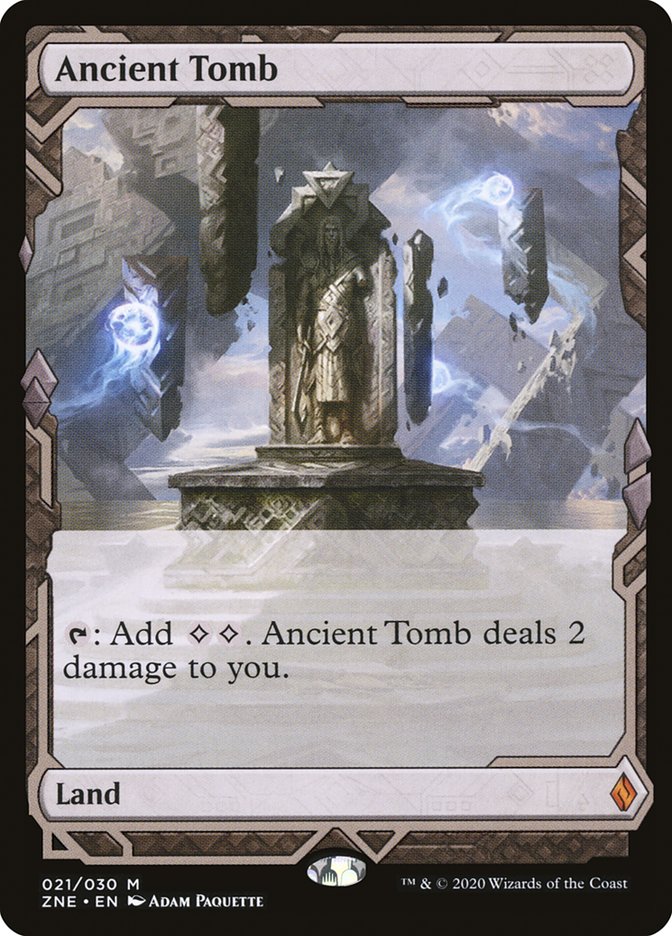 Ancient Tomb [Zendikar Rising Expeditions] | Exor Games Bridgewater