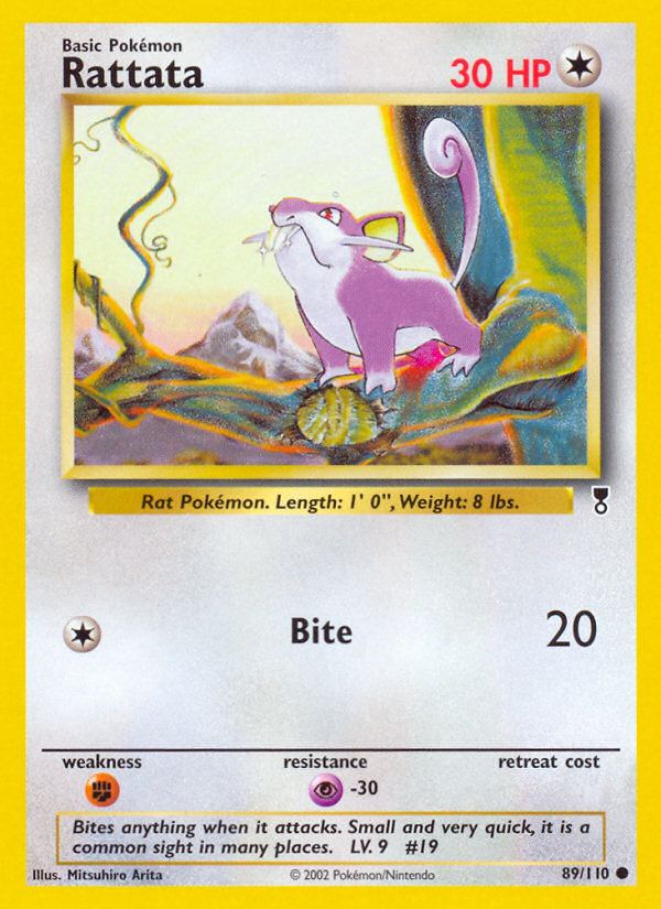 Rattata (89/110) [Legendary Collection] | Exor Games Bridgewater