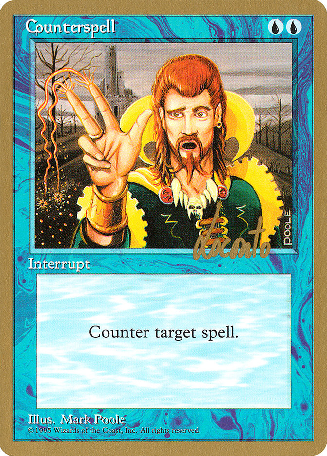 Counterspell (Michael Loconto) [Pro Tour Collector Set] | Exor Games Bridgewater