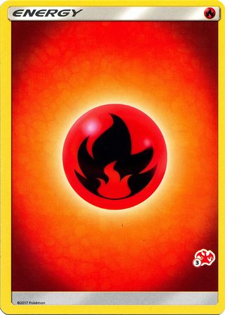 Fire Energy (Charizard Stamp #3) [Battle Academy 2020] | Exor Games Bridgewater