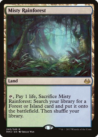 Misty Rainforest [Modern Masters 2017] | Exor Games Bridgewater