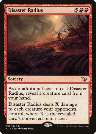 Disaster Radius [Commander 2015] | Exor Games Bridgewater