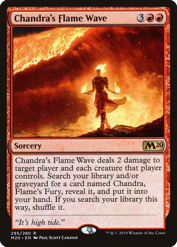 Chandra's Flame Wave [Core Set 2020] | Exor Games Bridgewater