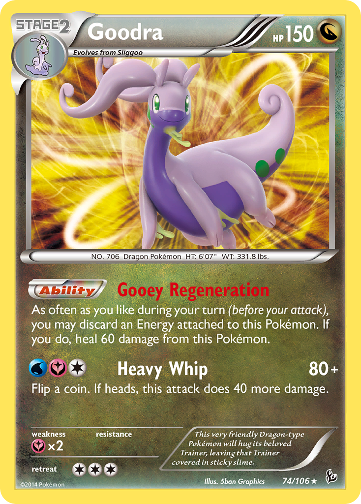 Goodra (74/106) [XY: Flashfire] | Exor Games Bridgewater