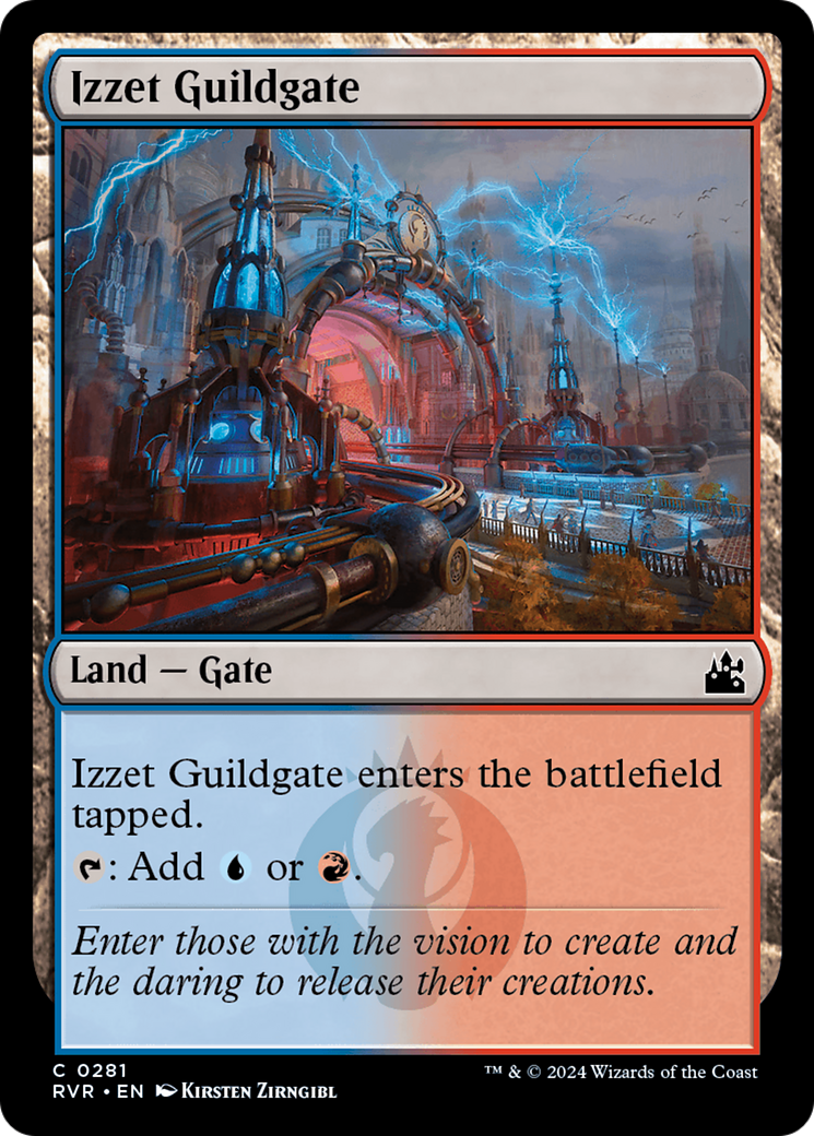 Izzet Guildgate [Ravnica Remastered] | Exor Games Bridgewater