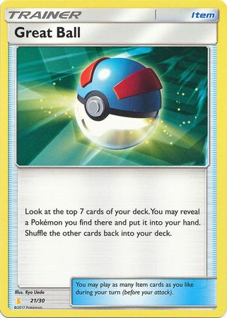 Great Ball (21/30) [Sun & Moon: Trainer Kit - Alolan Raichu] | Exor Games Bridgewater