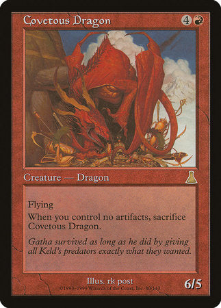 Covetous Dragon [Urza's Destiny] | Exor Games Bridgewater