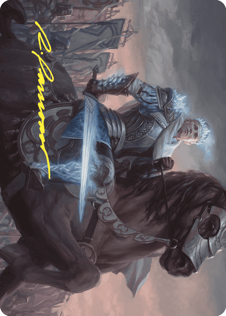 Will, Scion of Peace Art Card (Gold-Stamped Signature) [Wilds of Eldraine Art Series] | Exor Games Bridgewater