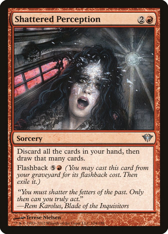 Shattered Perception [Dark Ascension] | Exor Games Bridgewater