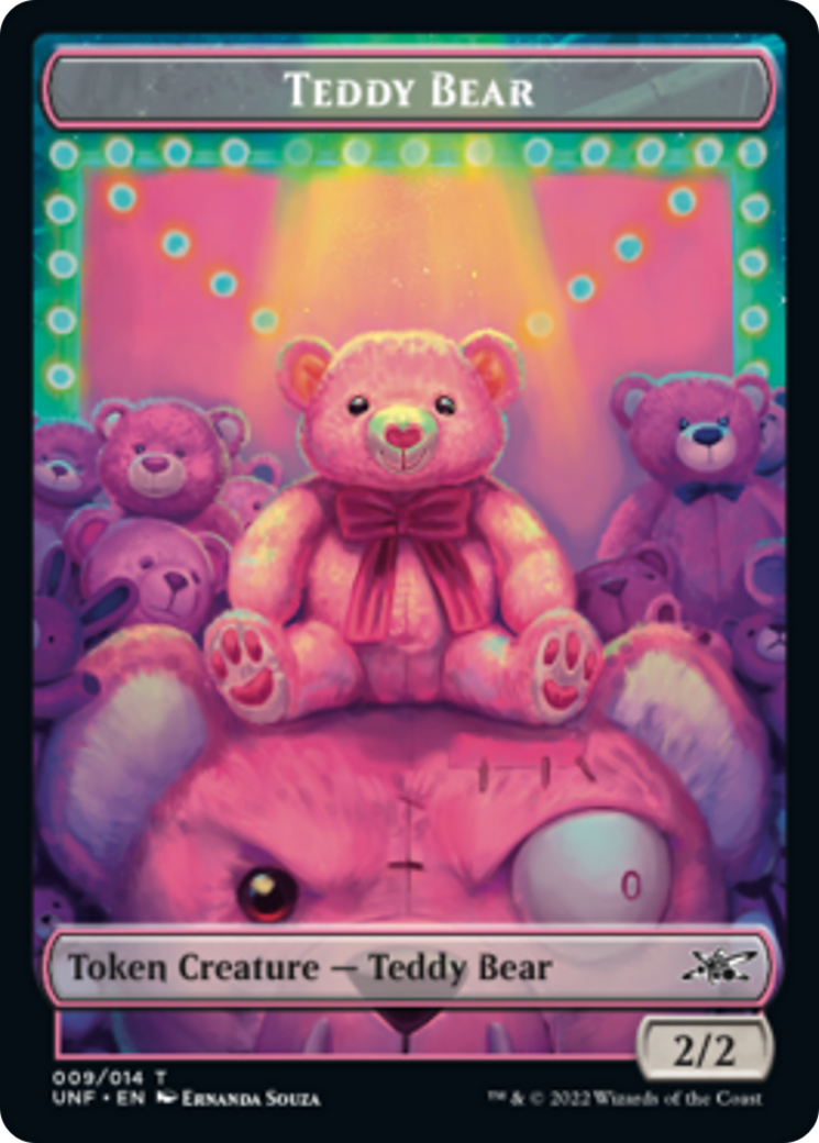 Teddy Bear // Treasure (012) Double-sided Token [Unfinity Tokens] | Exor Games Bridgewater