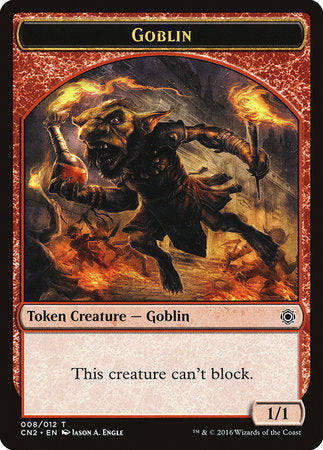 Goblin Token [Conspiracy: Take the Crown Tokens] | Exor Games Bridgewater