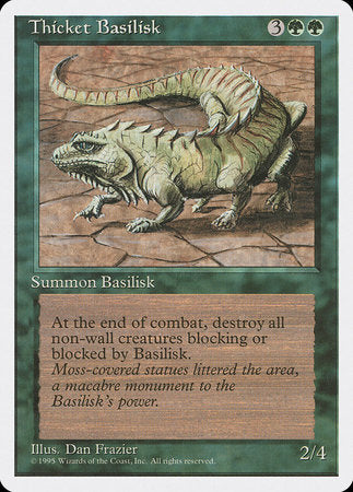 Thicket Basilisk [Fourth Edition] | Exor Games Bridgewater