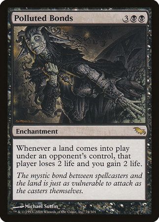 Polluted Bonds [Shadowmoor] | Exor Games Bridgewater