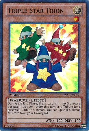 Triple Star Trion [ZTIN-EN019] Super Rare | Exor Games Bridgewater