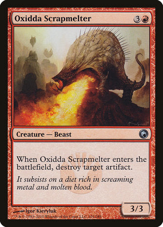 Oxidda Scrapmelter [Scars of Mirrodin] | Exor Games Bridgewater