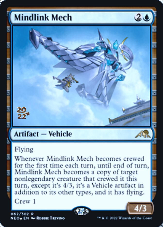 Mindlink Mech [Kamigawa: Neon Dynasty Prerelease Promos] | Exor Games Bridgewater