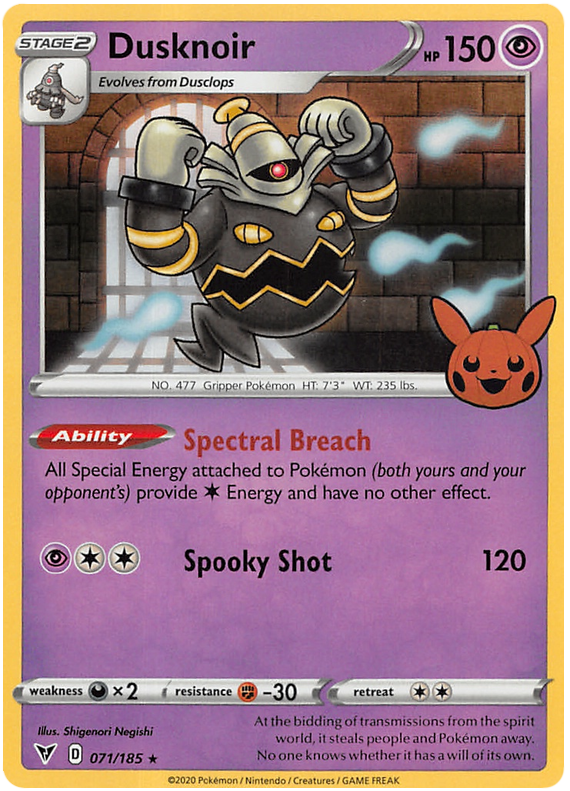 Dusknoir (071/185) [Trick or Trade 2023] | Exor Games Bridgewater