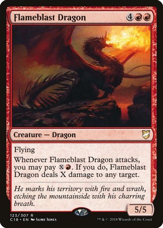 Flameblast Dragon [Commander 2018] | Exor Games Bridgewater