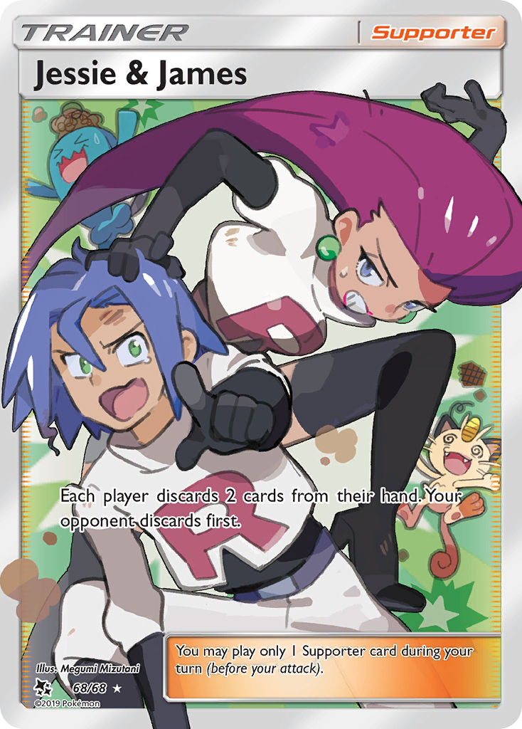 Jessie & James (68/68) [Sun & Moon: Hidden Fates] | Exor Games Bridgewater