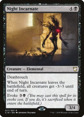 Night Incarnate [Commander 2018] | Exor Games Bridgewater