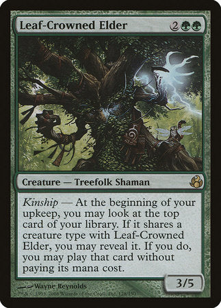 Leaf-Crowned Elder [Morningtide] | Exor Games Bridgewater