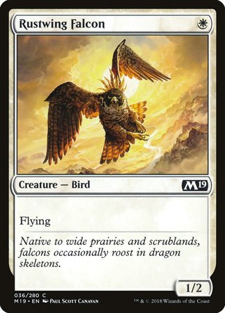 Rustwing Falcon [Core Set 2019] | Exor Games Bridgewater