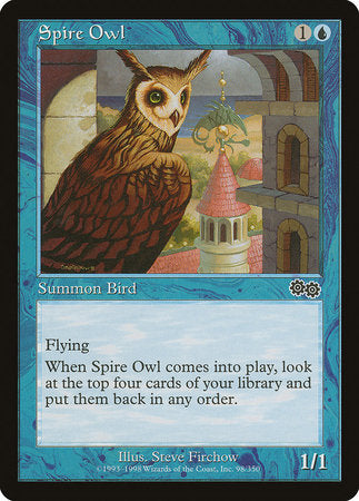 Spire Owl [Urza's Saga] | Exor Games Bridgewater