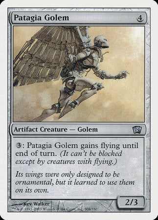 Patagia Golem [Eighth Edition] | Exor Games Bridgewater