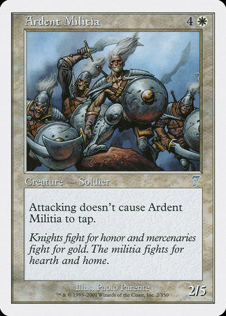 Ardent Militia [Seventh Edition] | Exor Games Bridgewater