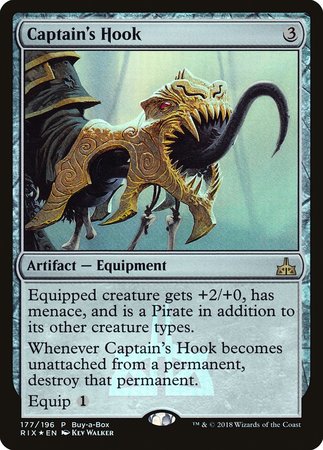 Captain's Hook [Rivals of Ixalan Promos] | Exor Games Bridgewater