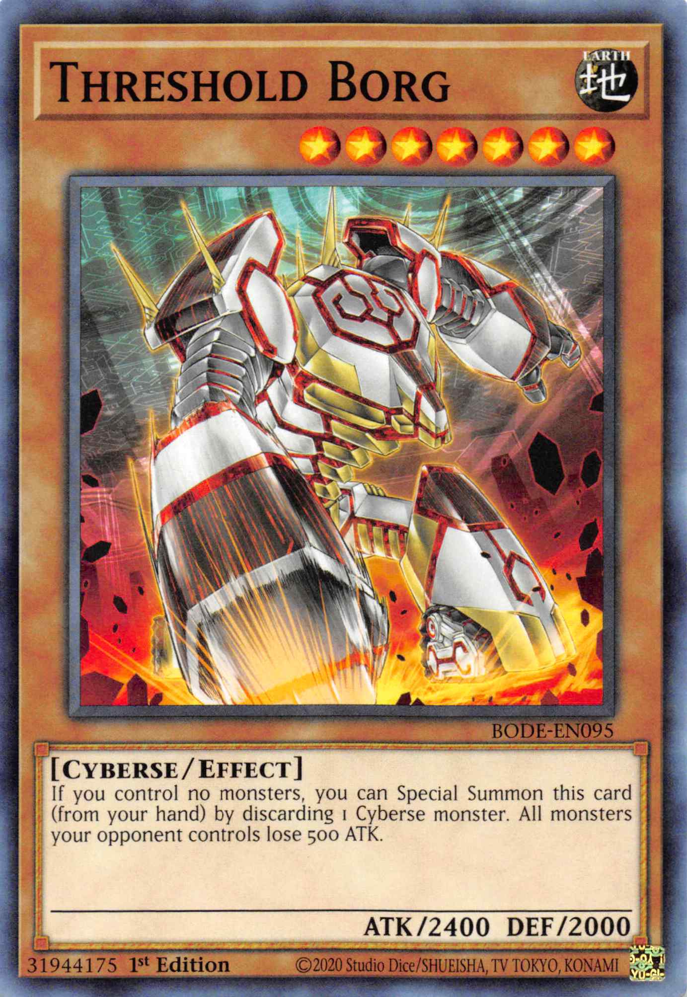 Threshold Borg [BODE-EN095] Common | Exor Games Bridgewater