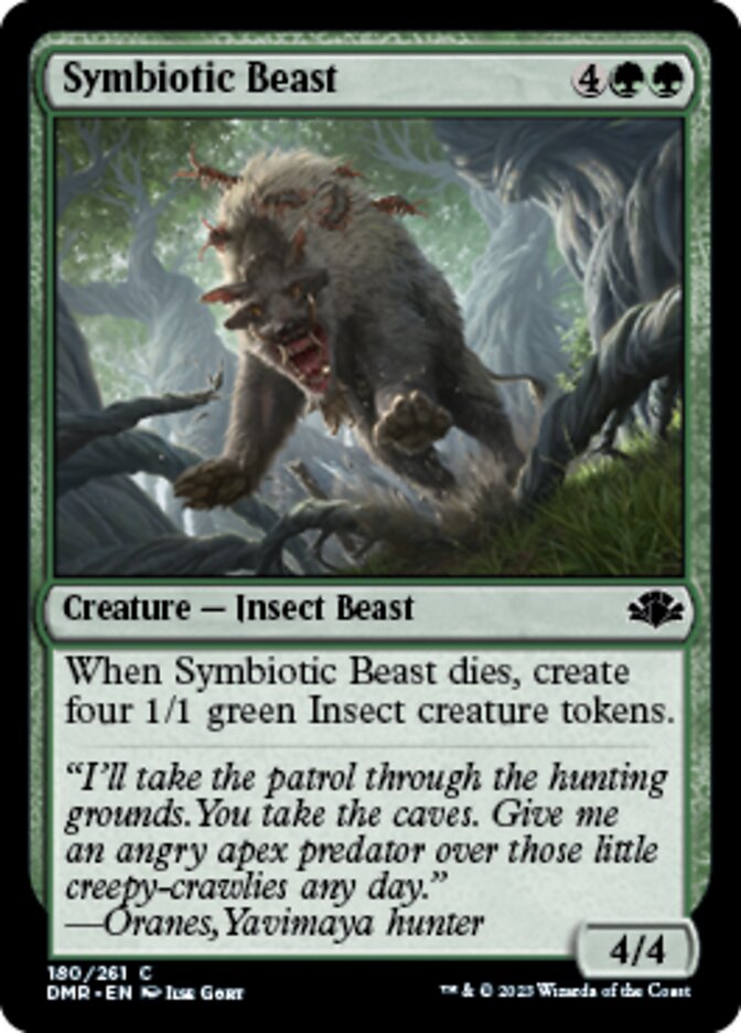 Symbiotic Beast [Dominaria Remastered] | Exor Games Bridgewater