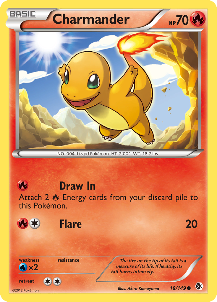 Charmander (18/149) [Black & White: Boundaries Crossed] | Exor Games Bridgewater