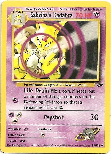 Sabrina's Kadabra (58/132) [Gym Challenge Unlimited] | Exor Games Bridgewater
