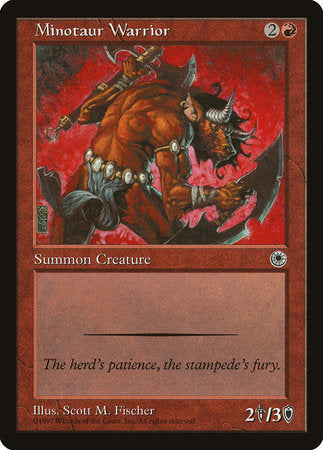 Minotaur Warrior [Portal] | Exor Games Bridgewater