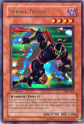 Strike Ninja [IOC-007] Ultra Rare | Exor Games Bridgewater
