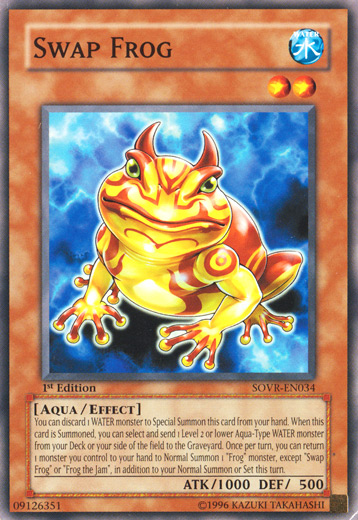 Swap Frog [SOVR-EN034] Common | Exor Games Bridgewater