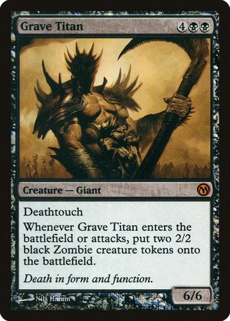 Grave Titan [Duels of the Planeswalkers 2011 Promos ] | Exor Games Bridgewater