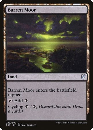 Barren Moor [Commander 2019] | Exor Games Bridgewater